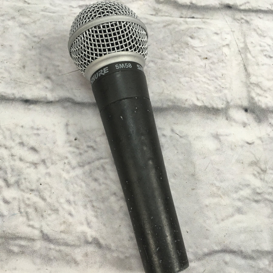 Shure SM58 Dynamic Microphone - worn handle