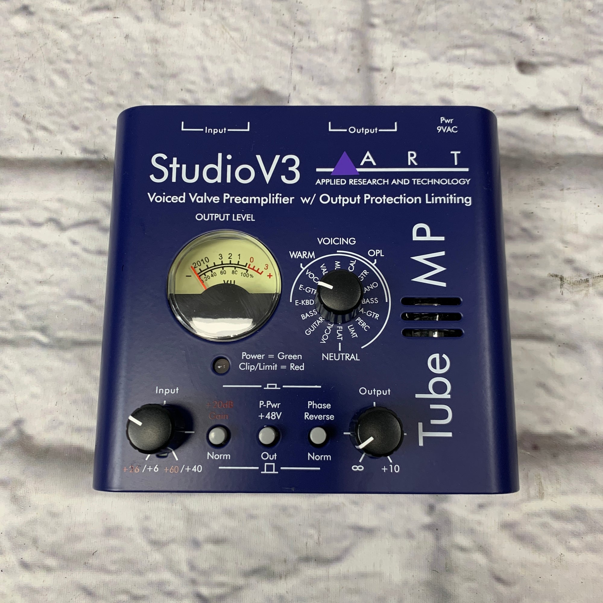 Art StudioV3 Voiced Valve Preamp