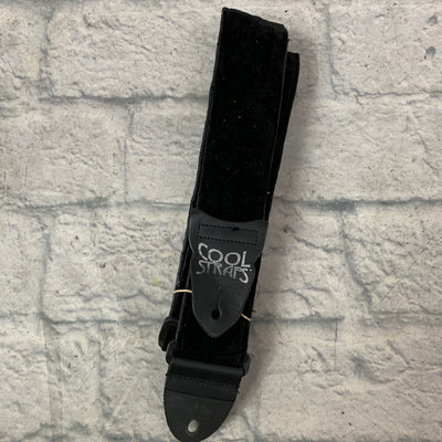 Cool Straps Black Velvet Guitar Strap