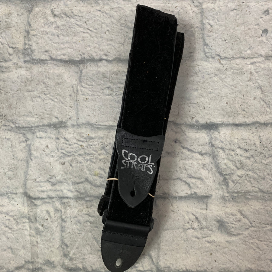 Cool Straps Black Velvet Guitar Strap