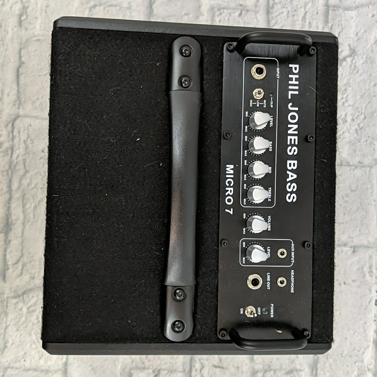 Phil Jones Micro 7 50W 1x7 Bass Combo Amp w/Tweeter