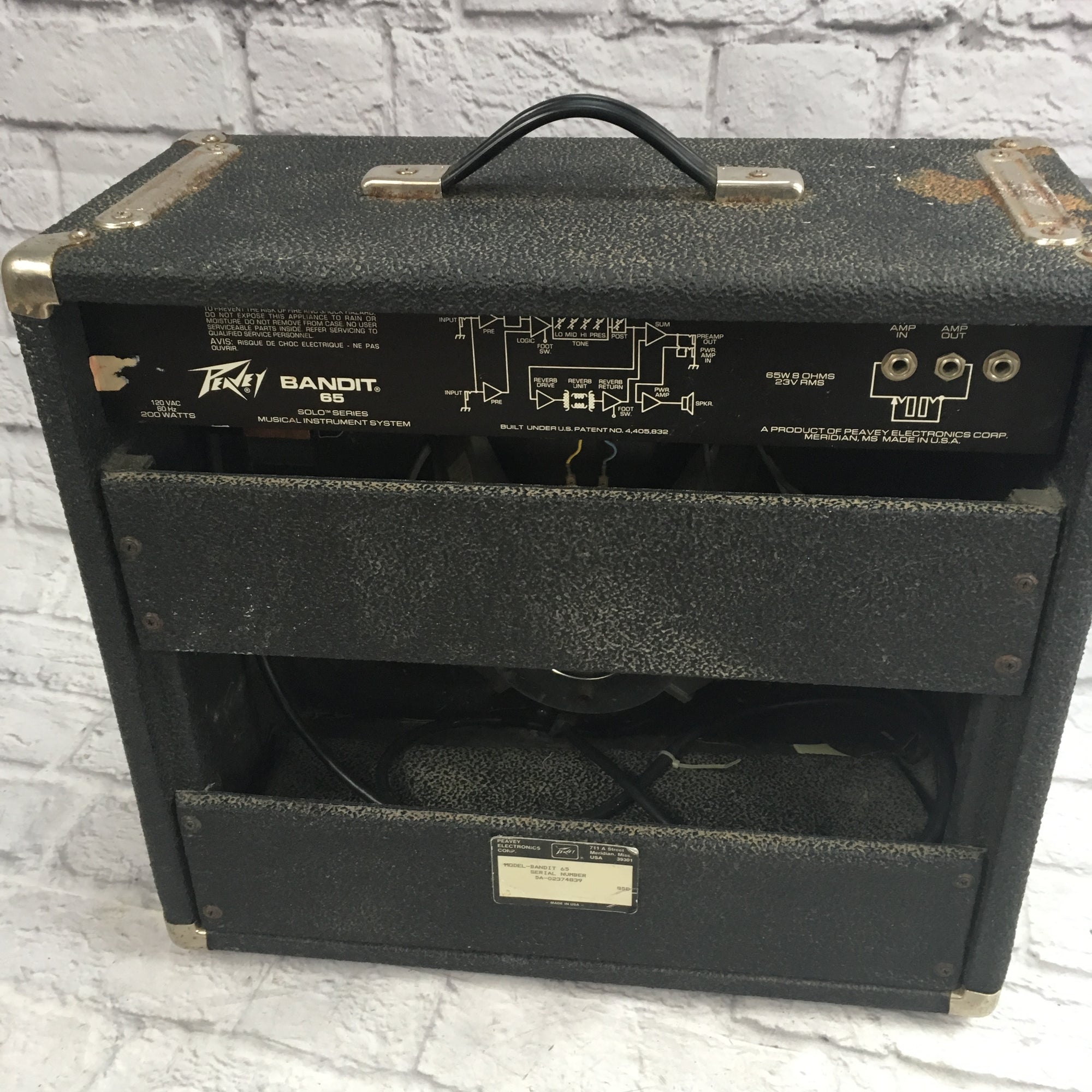 Peavey Bandit 65 Guitar Combo Amp As-Is