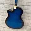 Best Choice 4 String Acoustic Electric Blue Bass