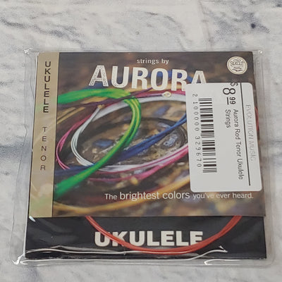 Aurora Red Tenor Ukulele Strings