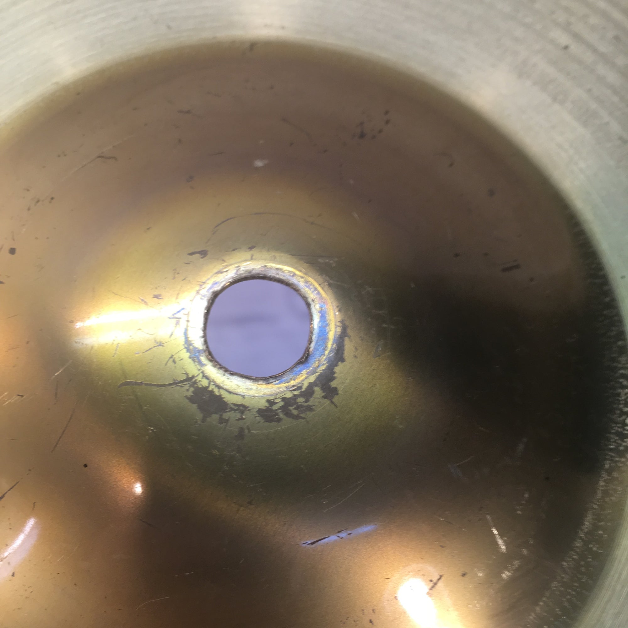 Camber III 14in Medium Hi Hat Cymbal Pair (cracked)
