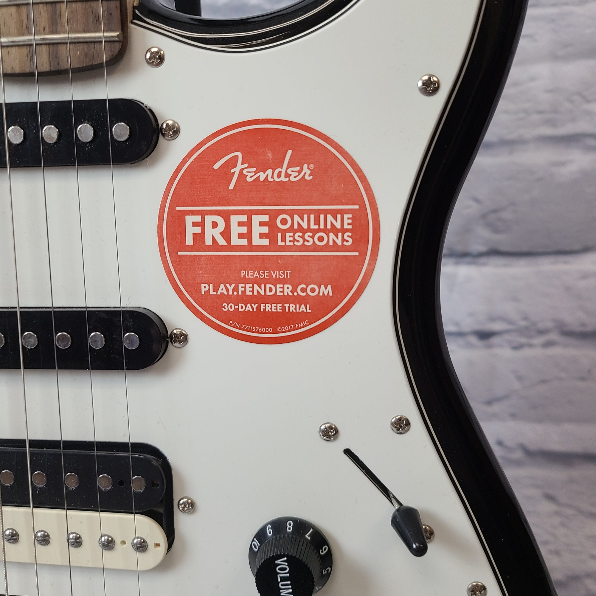Squier Contemporary Stratocaster HSS Black