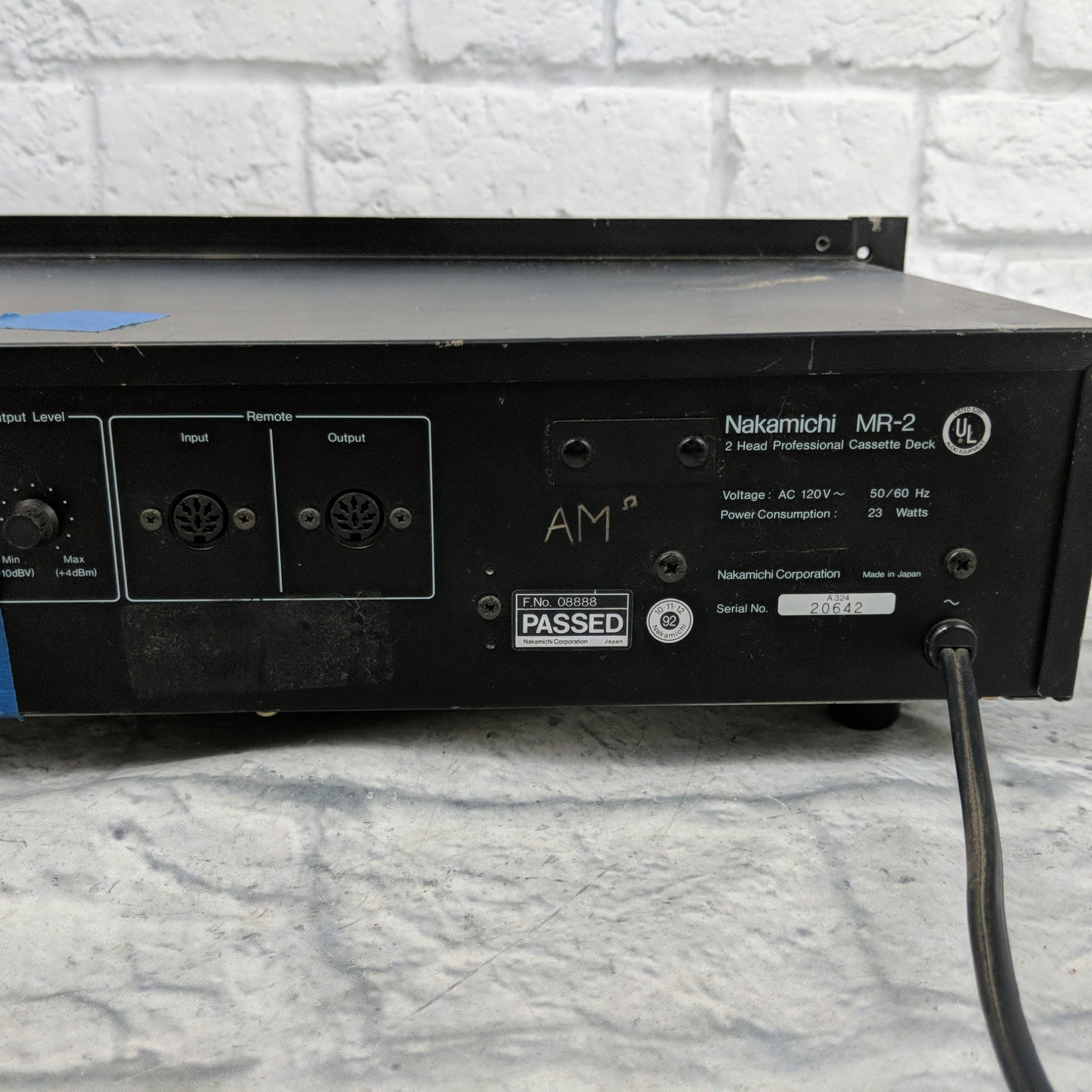Nakamichi MR-2 2 Head Professional Cassette Deck