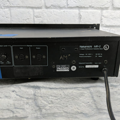 Nakamichi MR-2 2 Head Professional Cassette Deck