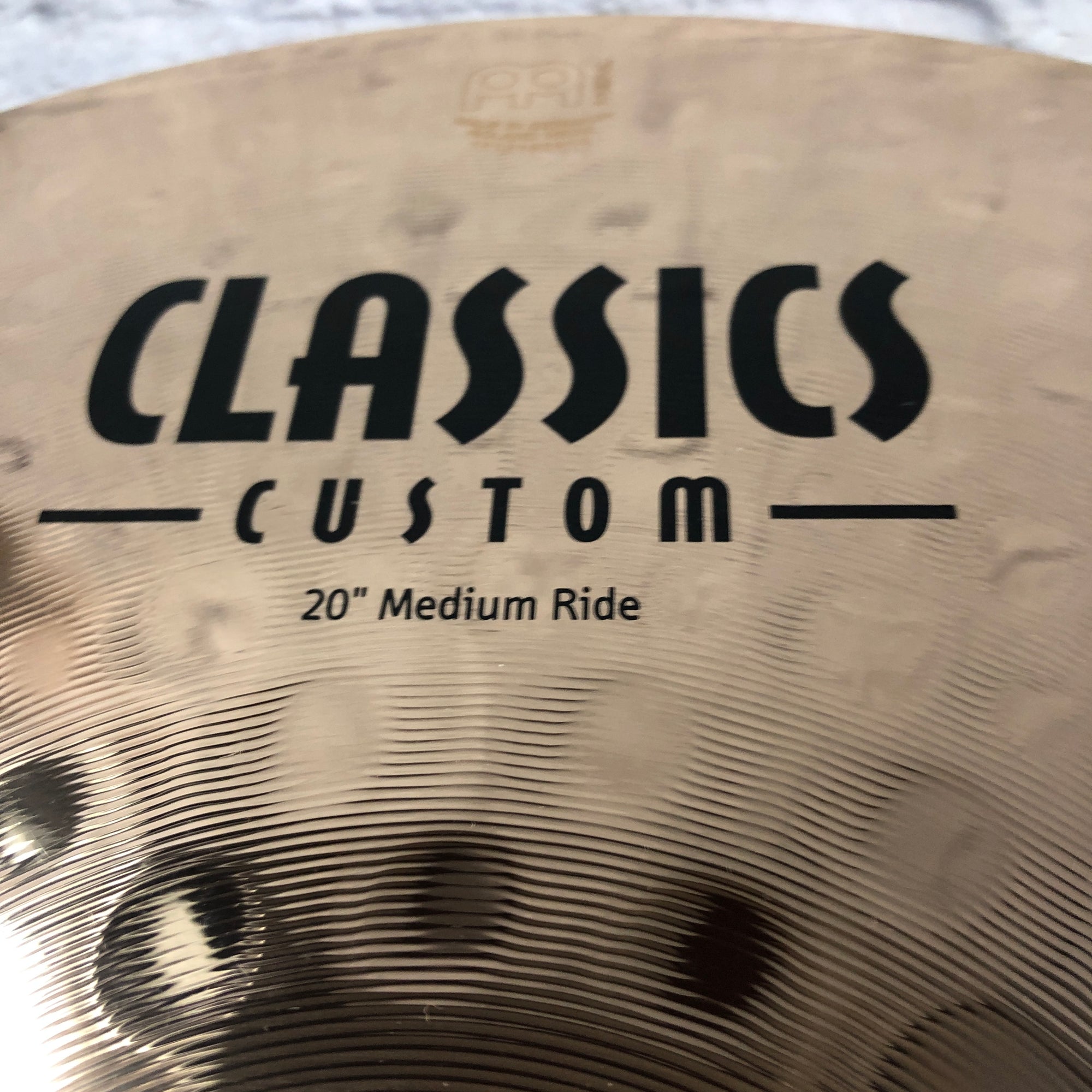 Meinl 20 Custom Classics Medium Ride Cymbal