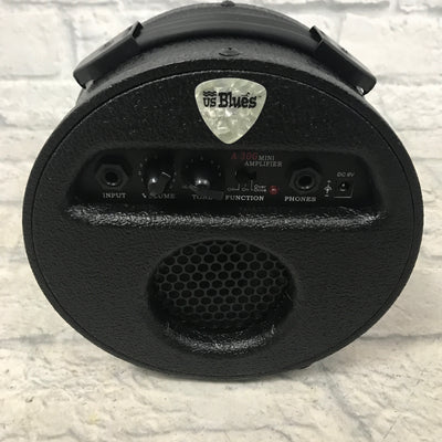 US Blues USB-A30G Round Mini 9V Battery Powered Guitar Amp