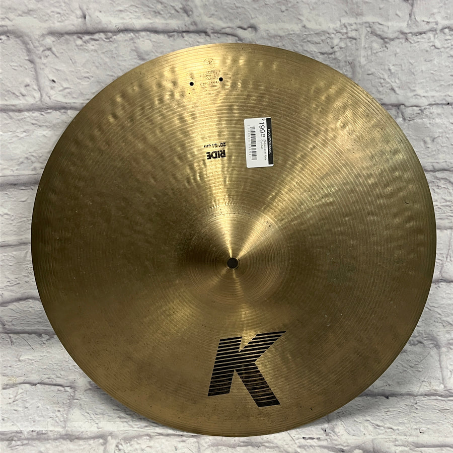 Zildjian 20 K Ride Cymbal