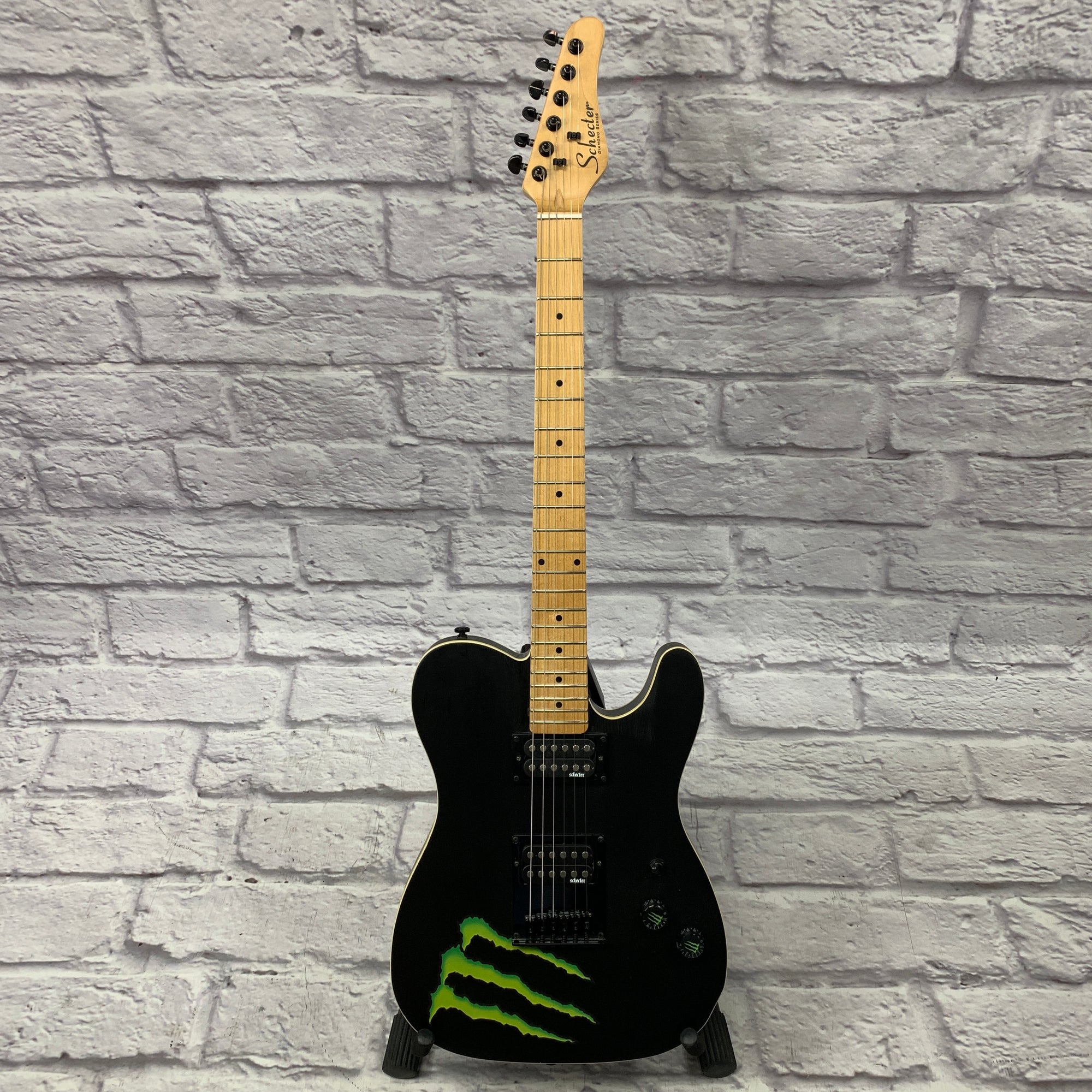 Schecter Diamond Series PT Monster Energy Limited Edition Matte