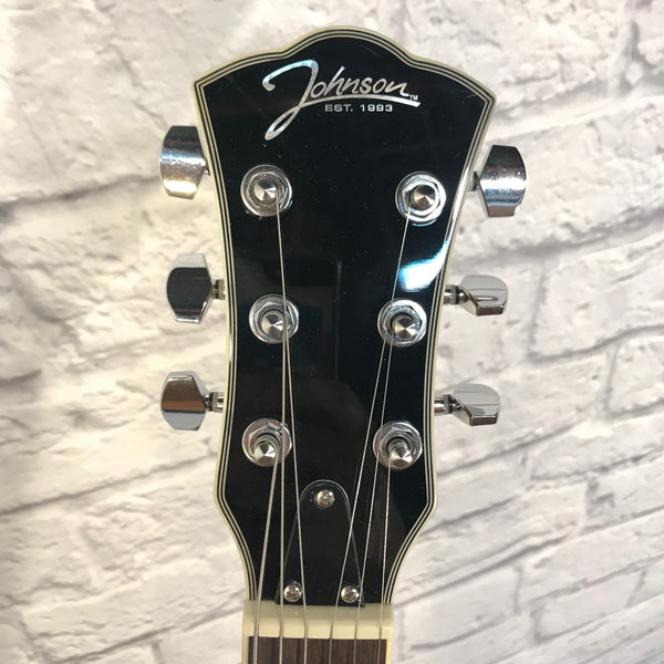 Johnson Hollow Body Electric Guitar Evolution Music