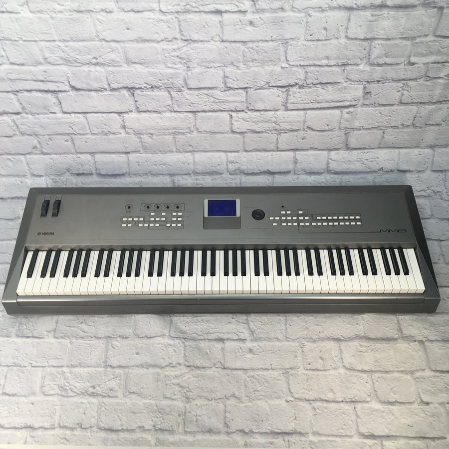 Yamaha MM8 88 Weighted Key Synthesizer w Power Supply