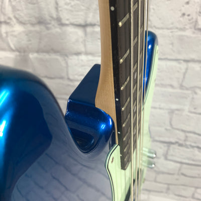 Vintage V4BBL Bass Blue Sparkle