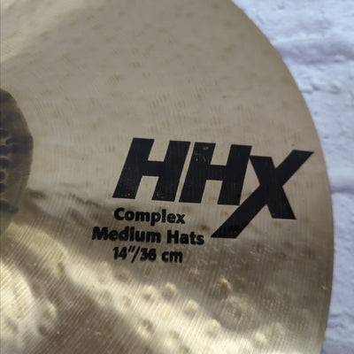 Sabian 14 HHX Medium Complex Hi Hat Cymbal Pair