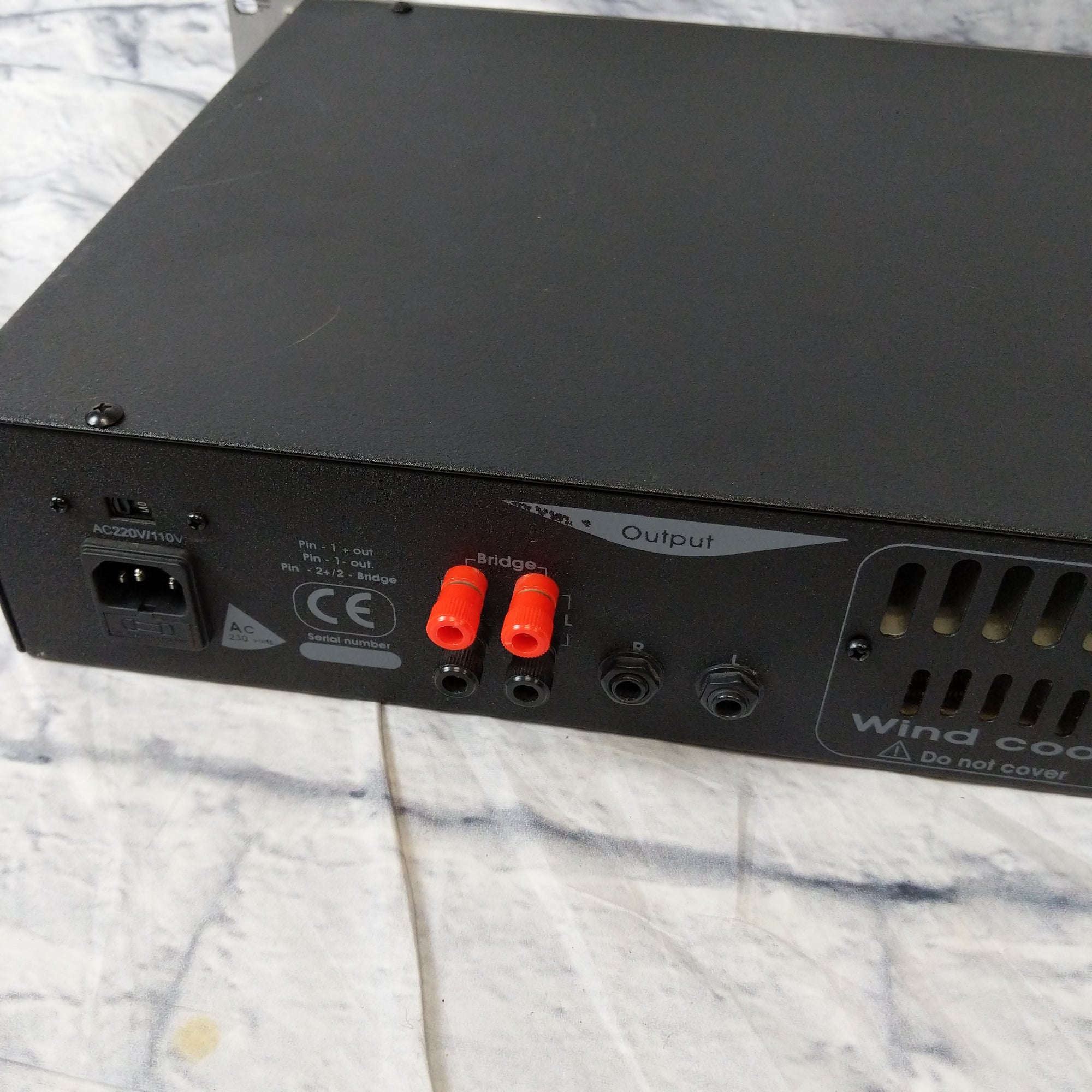 Gem Sound XP-350 Stereo Rackmount Power Amp