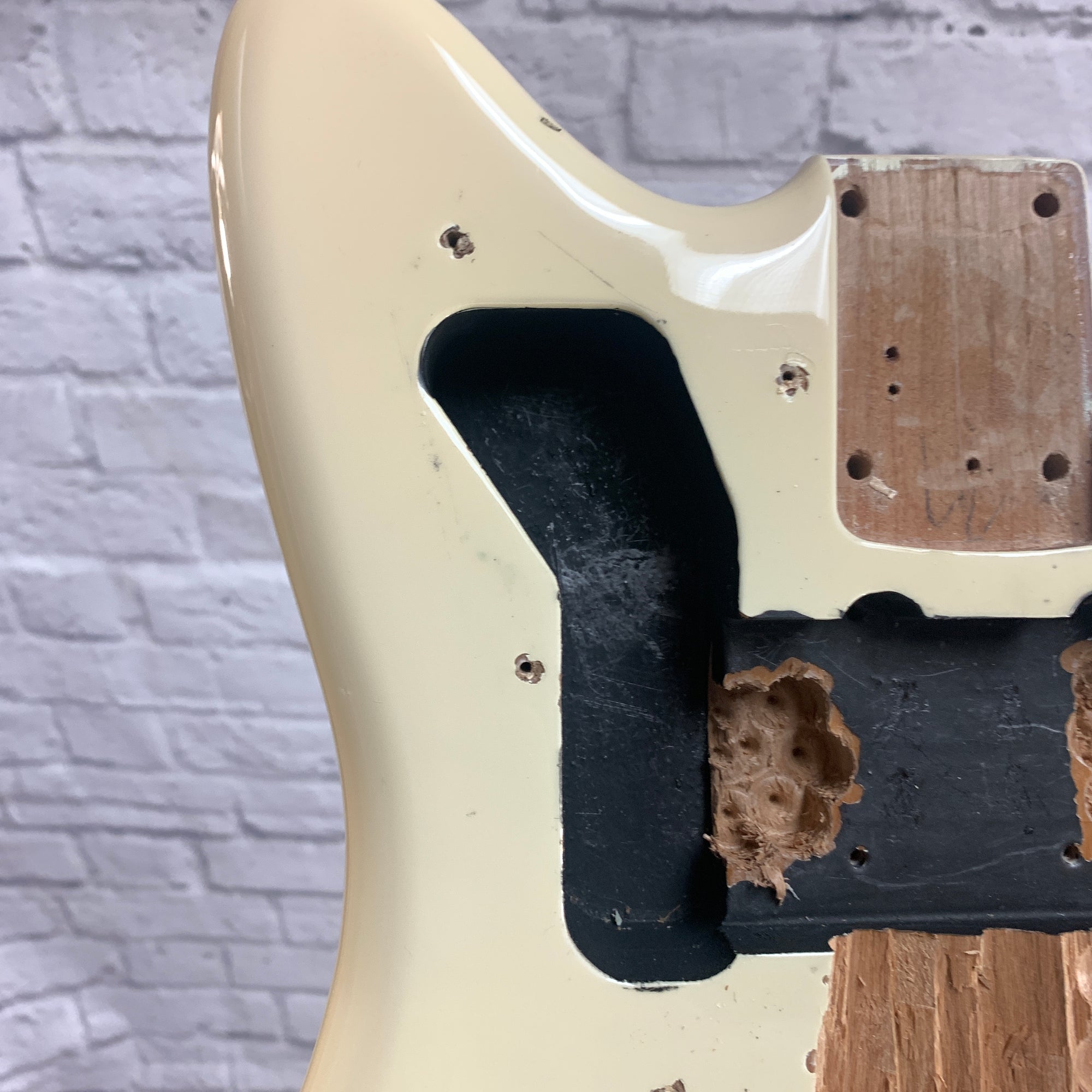 Squier J Mascis Electric Guitar Body Modified