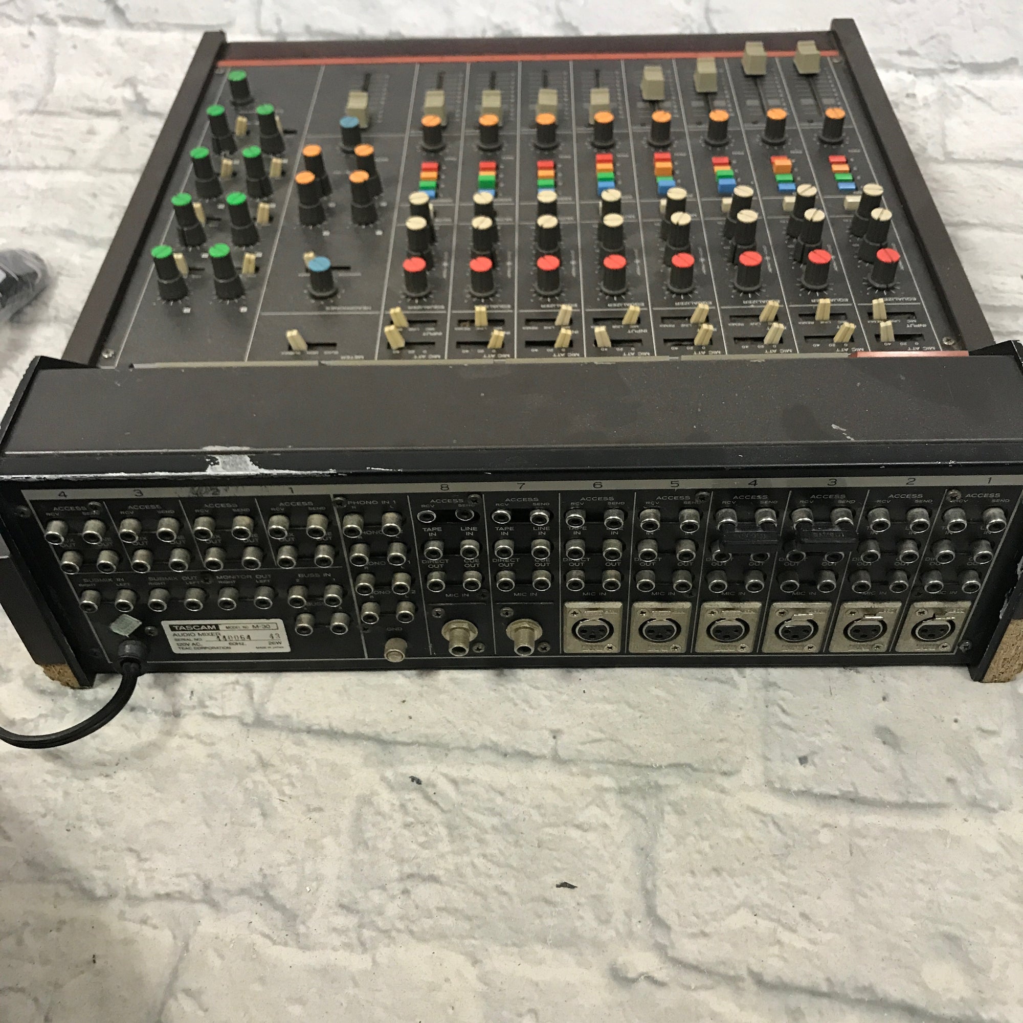 Vintage 1980 Tascam M-30 8-Channel Mixer