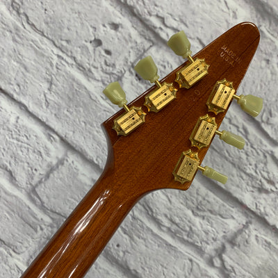 Gibson '67 Reissue Flying V 2005 Natural Antique w/ Case