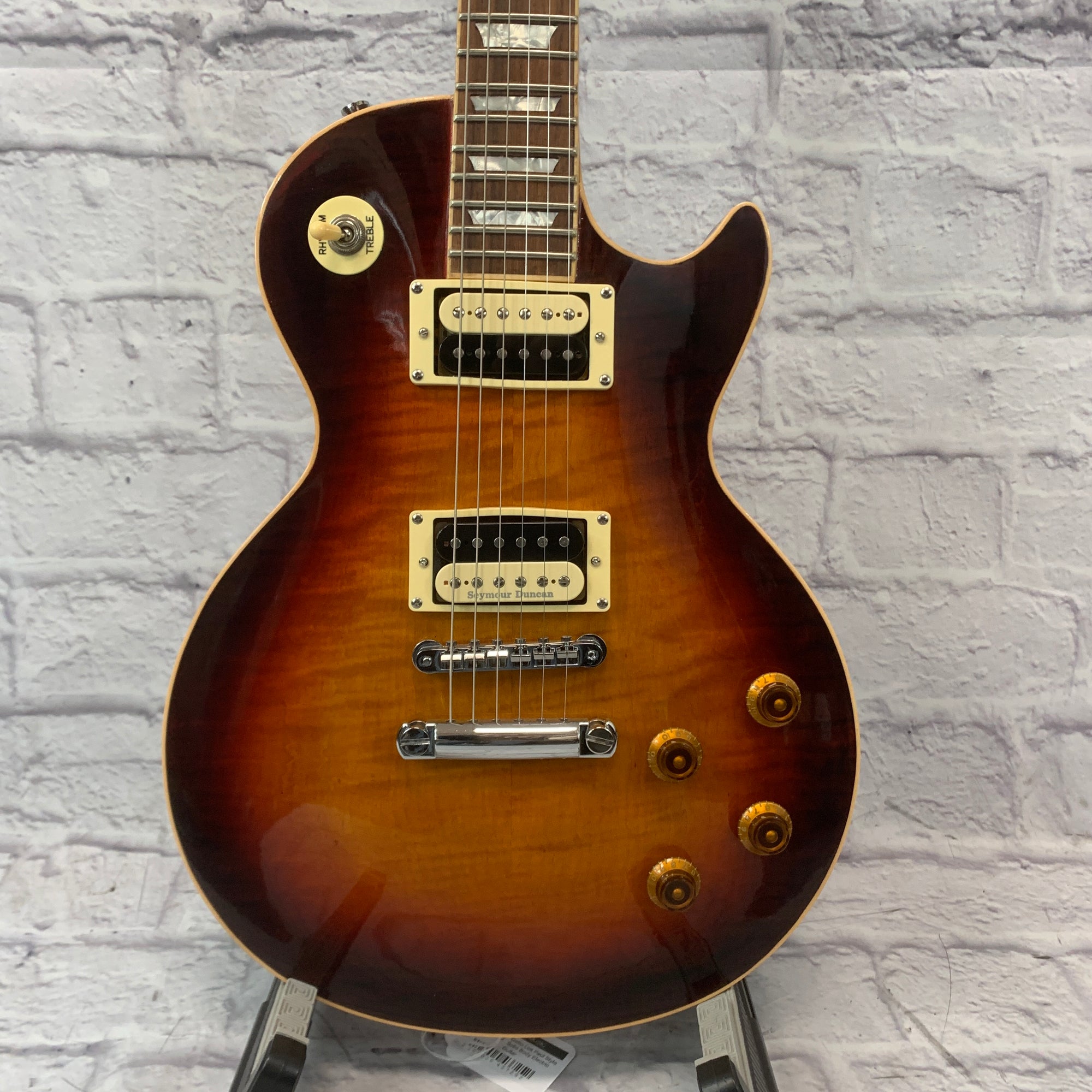 Gatto Les Paul Style Solid Body Electric Guitar