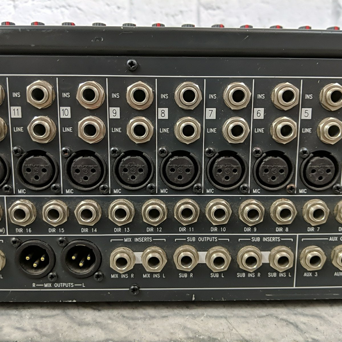 Soundcraft Spirit FX16 16 Channel Rackmountable Mixer with Lexicon Effects