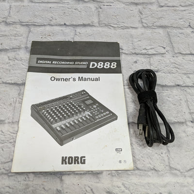 Korg D888 Digital Multitrack Recorder