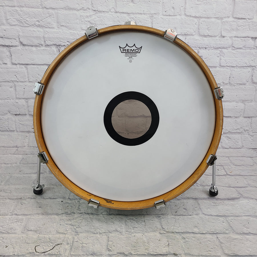 Tama Silverstar 22x18 Bass Drum - Sky Blue Sparkle MODDED NESTING