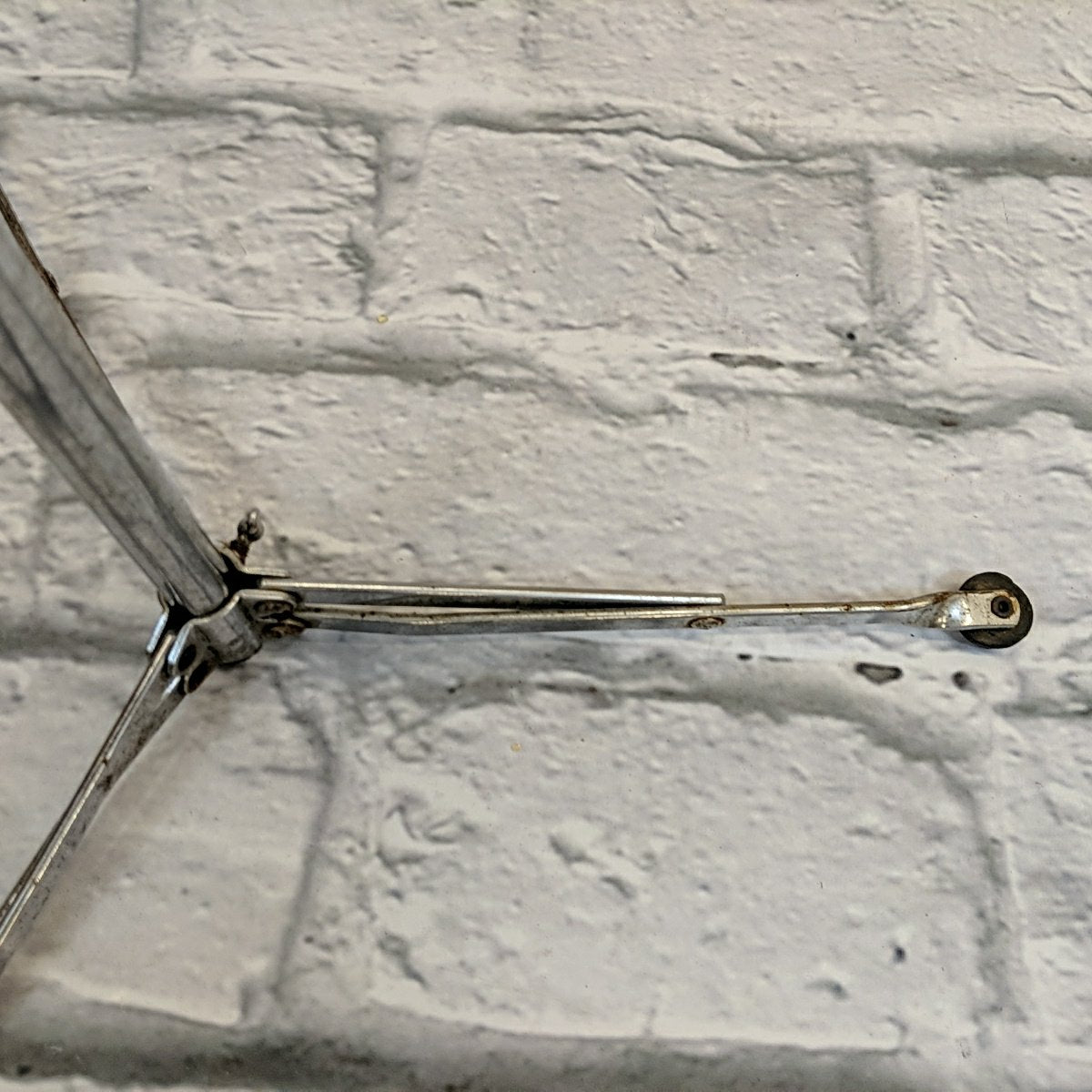 Ludwig WFL Flat Base Snare Drum Stand Chrome Flush Chicago Vintage 50s 60s Chrome