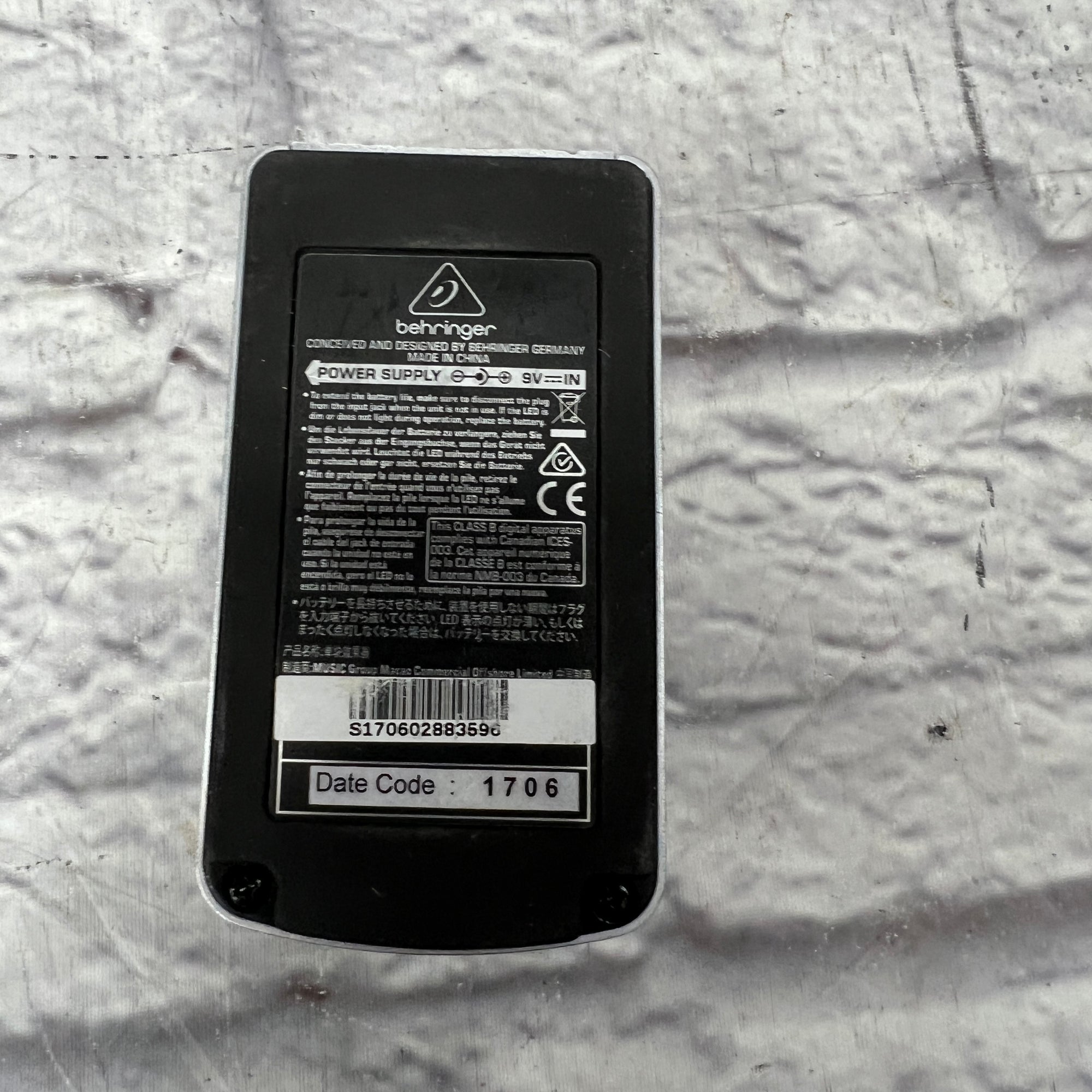 Behringer FX600 Effects Pedals