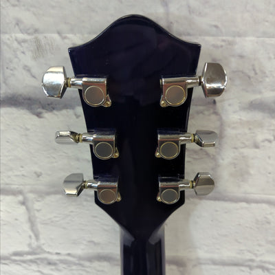 Ibanez JX70TBS Acoustic Electric Guitar - Trans Blue