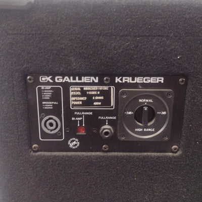 Gallien-Krueger 115SBX II Bass Cabinet
