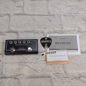 Donner Revecho Twin Series Reverb Delay Pedal