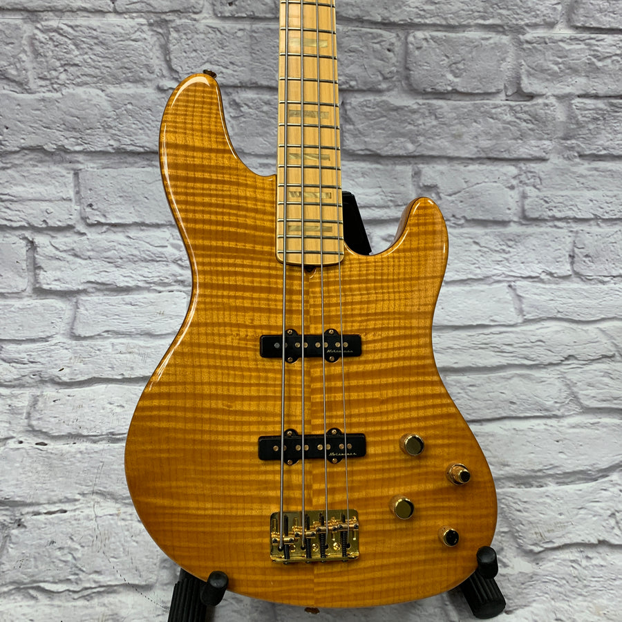 Fender American Deluxe Jazz Bass FMT Amber w/ Case