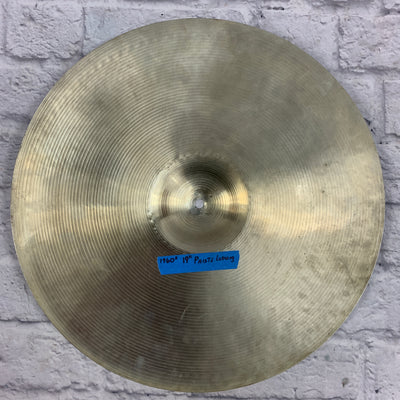 Vintage Ludwig / Paiste 19in Super Ride Cymbal