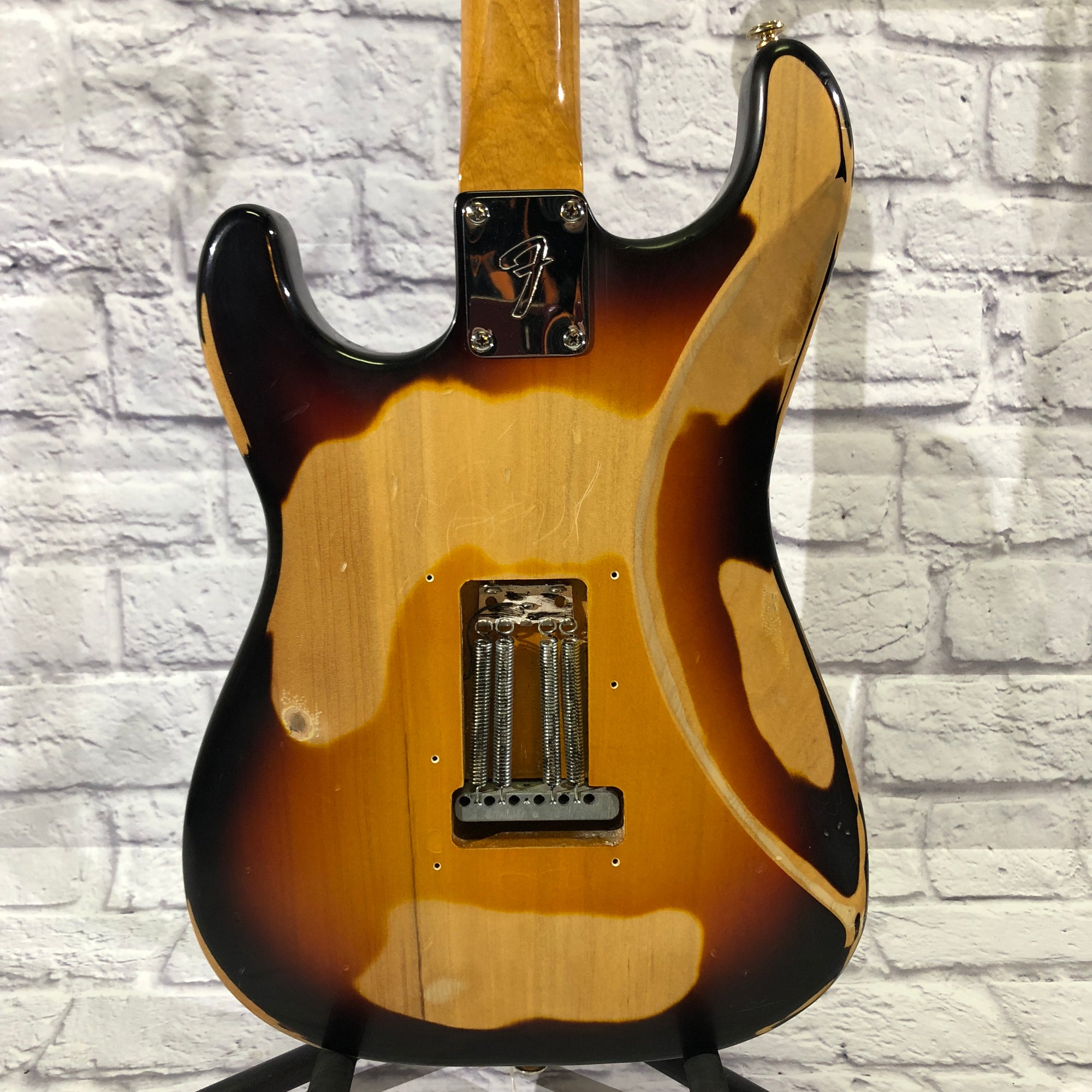 Partscaster Relic Electric Guitar SRV Rio Grande Fender