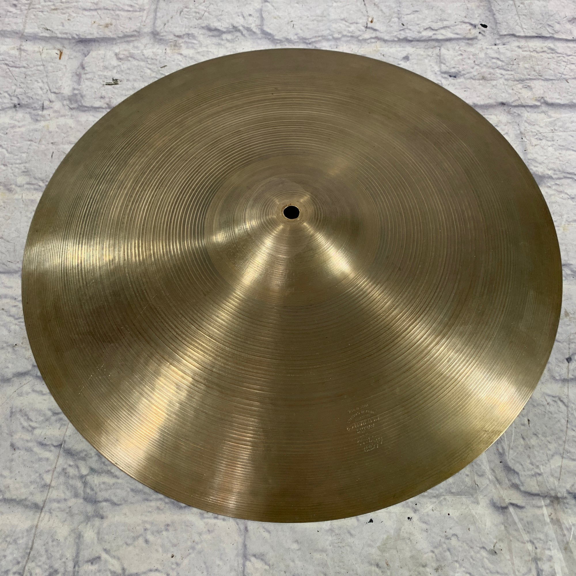 Vintage 60s Zildjian Avedis 18 Ride Cymbal