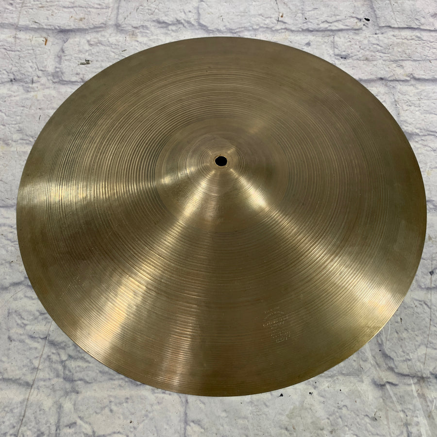 Vintage 60s Zildjian Avedis 18 Ride Cymbal
