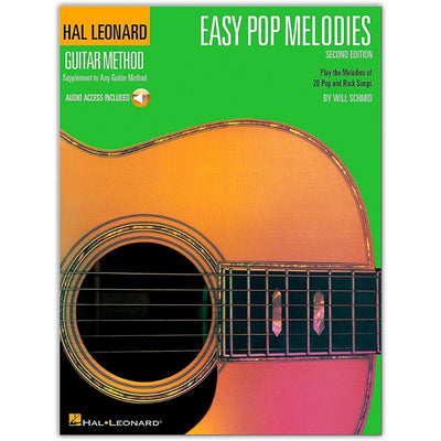 Hal Leonard: Easy Pop Melodies - 2nd Edition Guitar Tab Songbook with CD