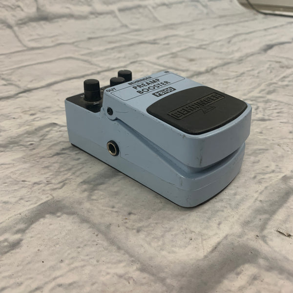 Behringer PB100 Preamp Booster Guitar Pedal Evolution Music