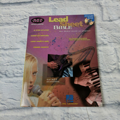 Hal Leonard Lead Sheet Bible Book/cd