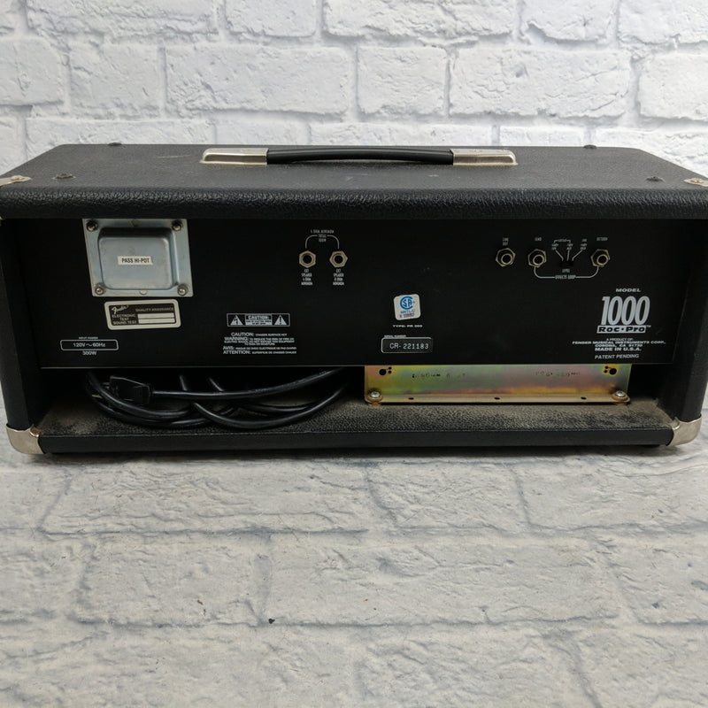 Fender Roc Pro 1000 Head - Evolution Music