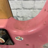 Pink Strat Style Electric Guitar