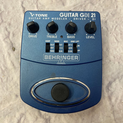 Behringer V-Tone GDI21 Driver DI Pedal