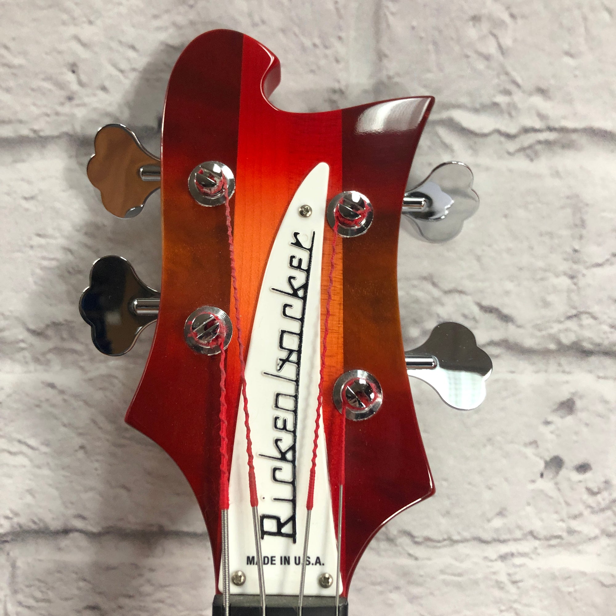 2016 Rickenbacker 4003S Fireglo Upgraded 4 String Bass