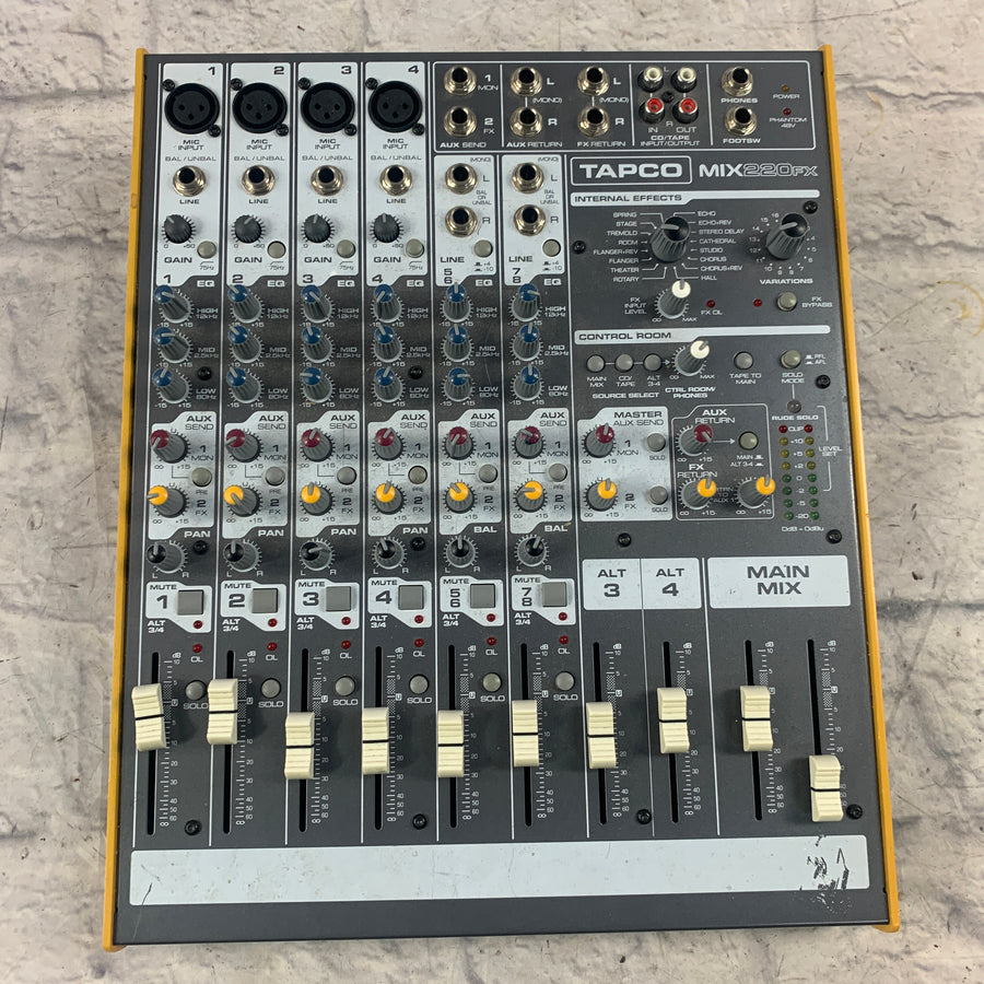 Tapco Mix 220FX 8-Channel Passive Mixer