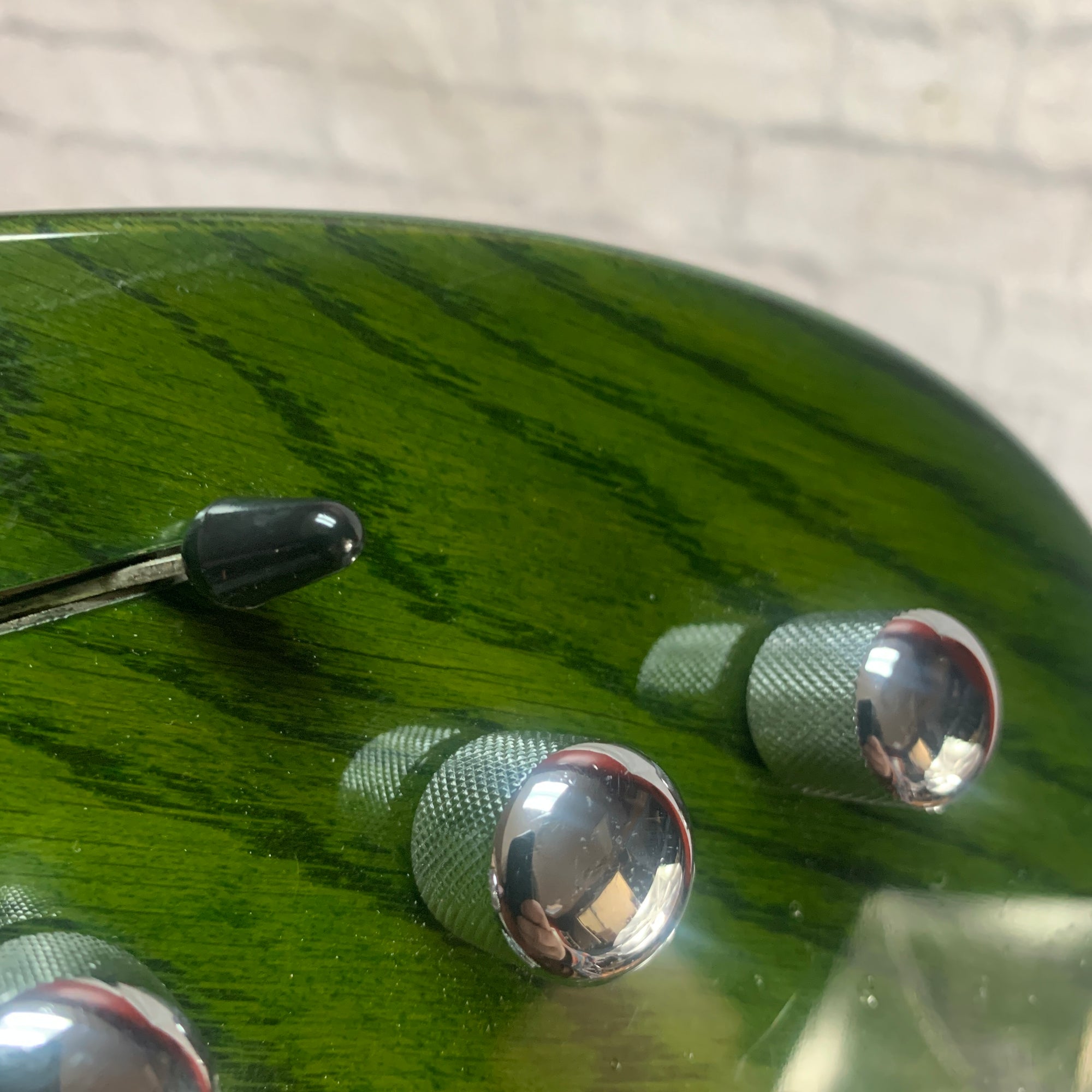 Greg Bennet Intercetpor  Electric Guitar Trans Green