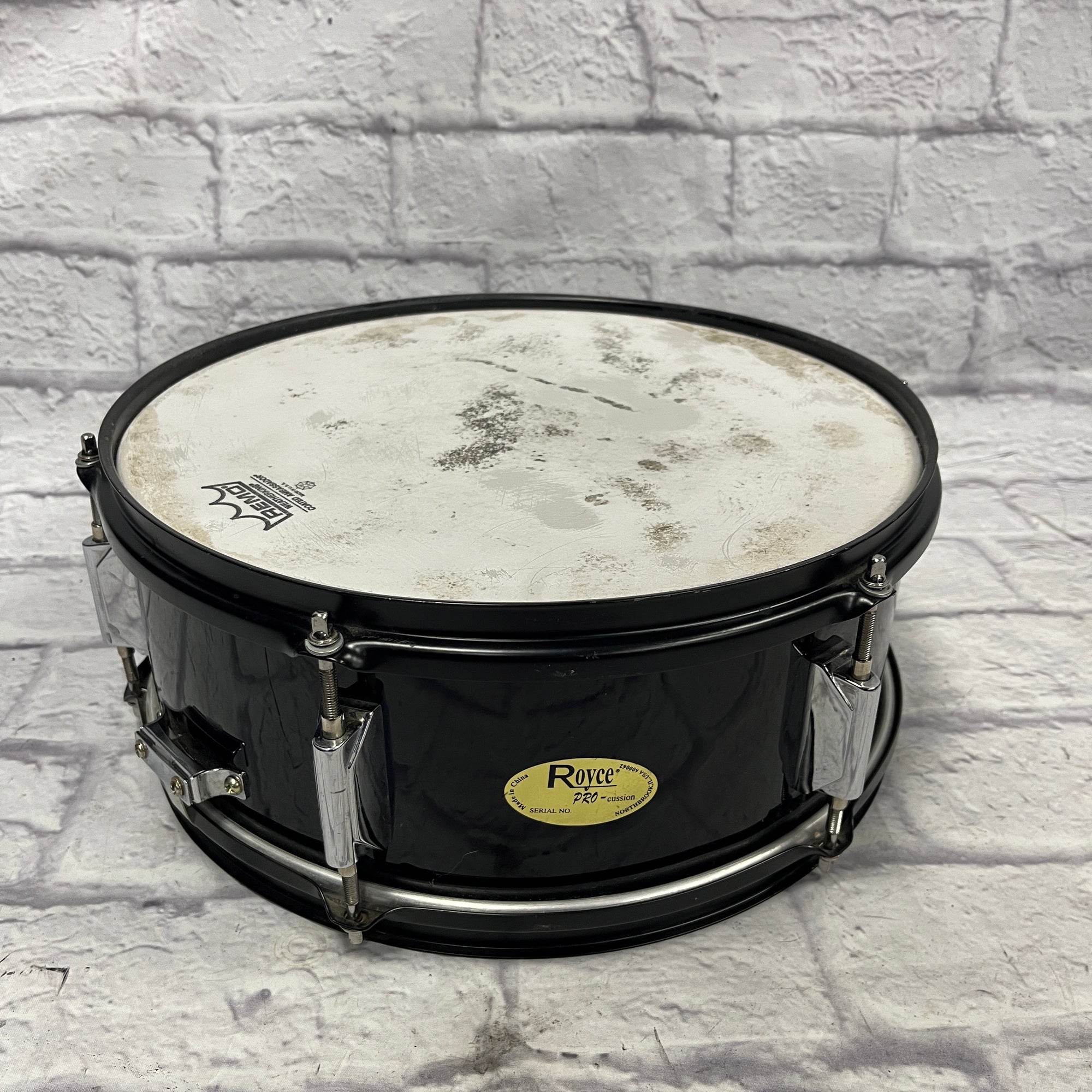 Royce Pro 14 x 5.5 Black Snare Drum