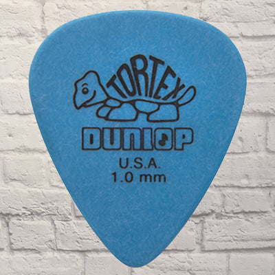 Dunlop 418P10 Tortex Standard 1.0mm Blue 12 Picks