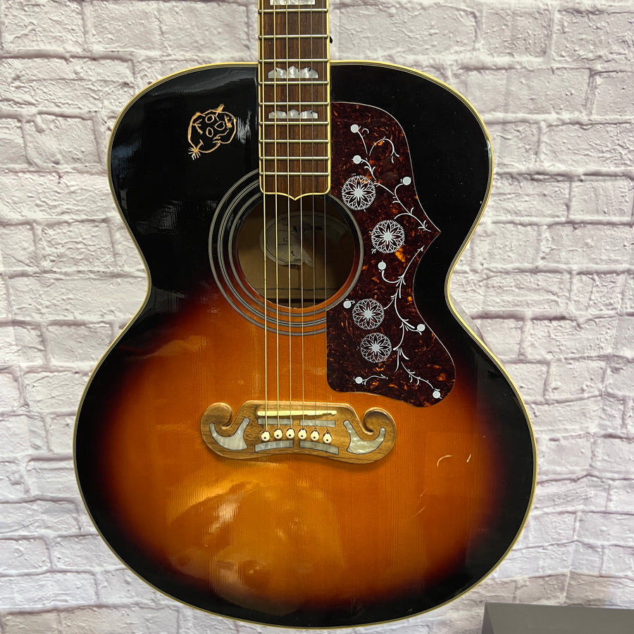 Epiphone EJ200 Jumbo Acoustic Guitar AS IS Project